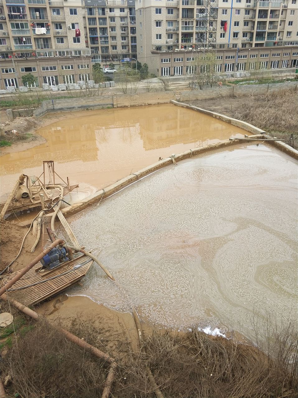 扎囊沉淀池淤泥清理-厂区废水池淤泥清淤