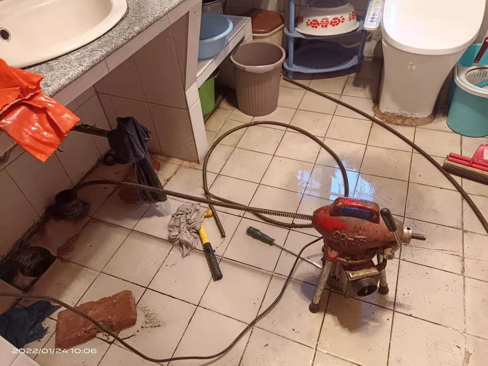 扎囊疏通厨房下水道，地漏疏通